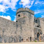 One of King John's Castle towers in Limerick