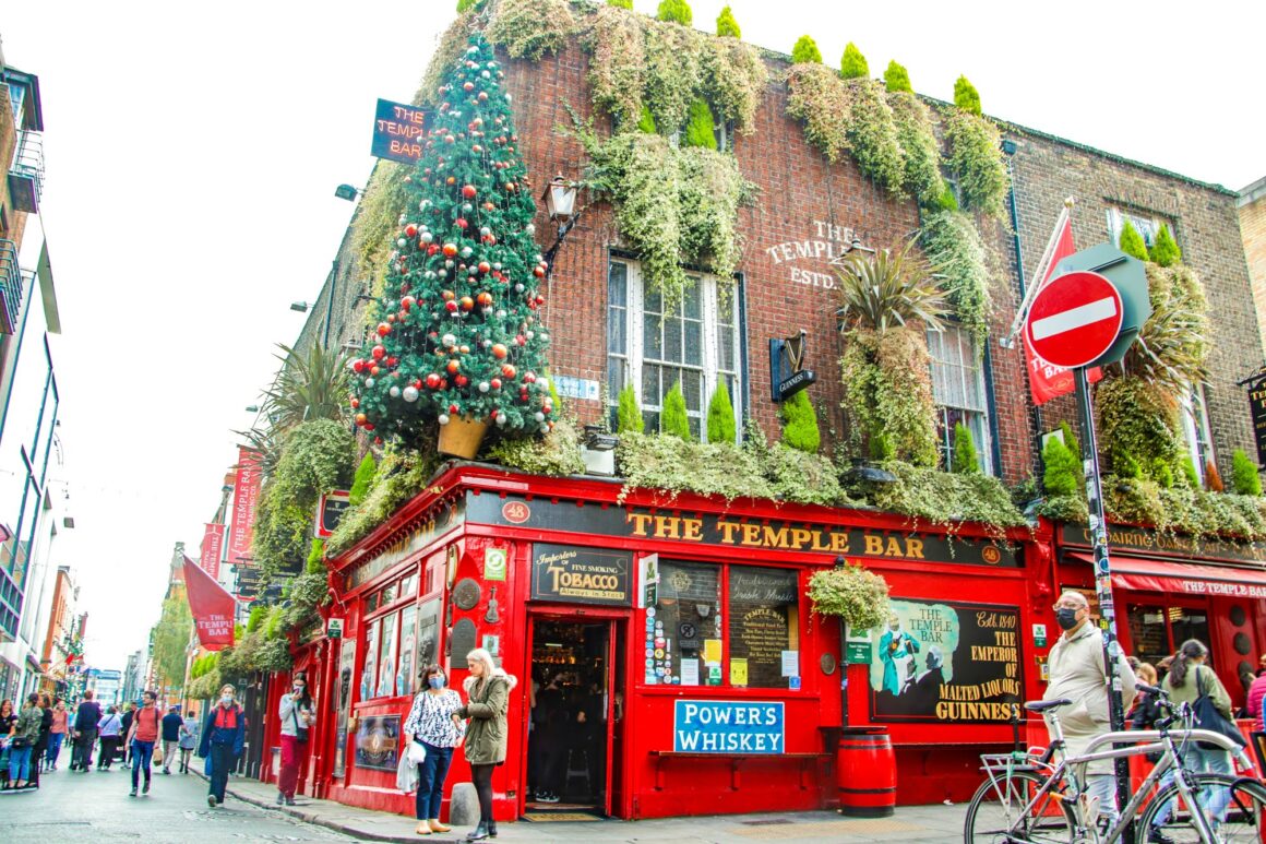 Temple Bar à Dublin en Irlande