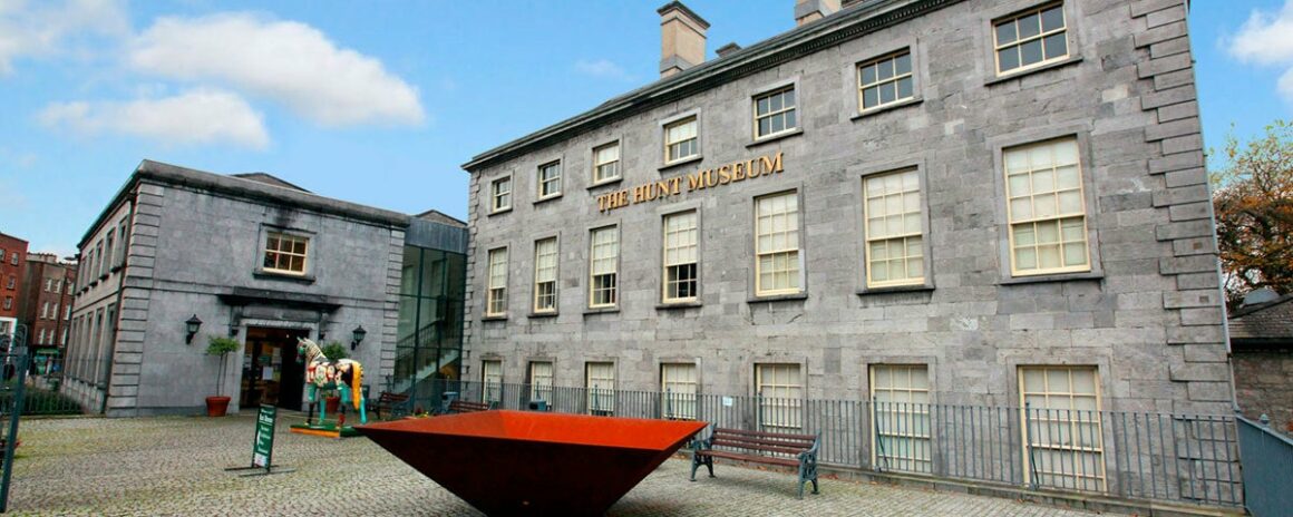 Devanture du musée Hunt à Limerick en Irlande