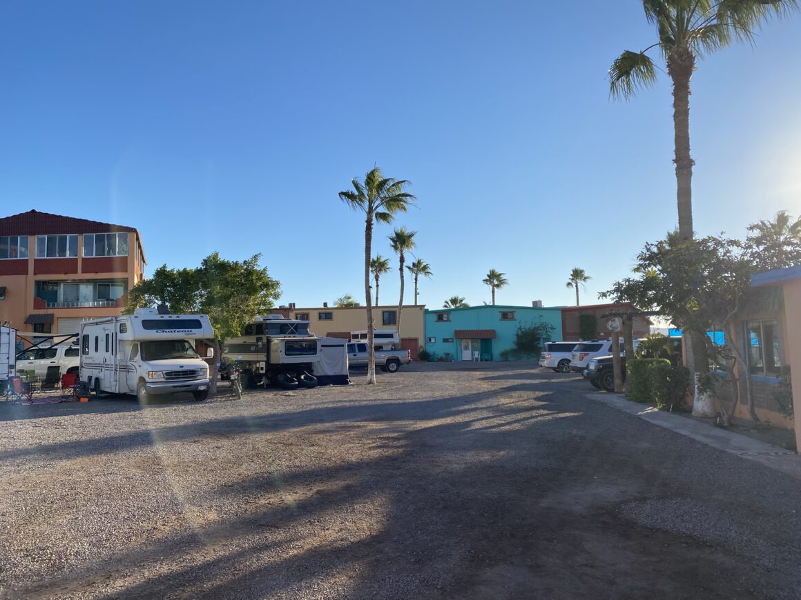 Loreto Shores Entrance | RV parks in Baja